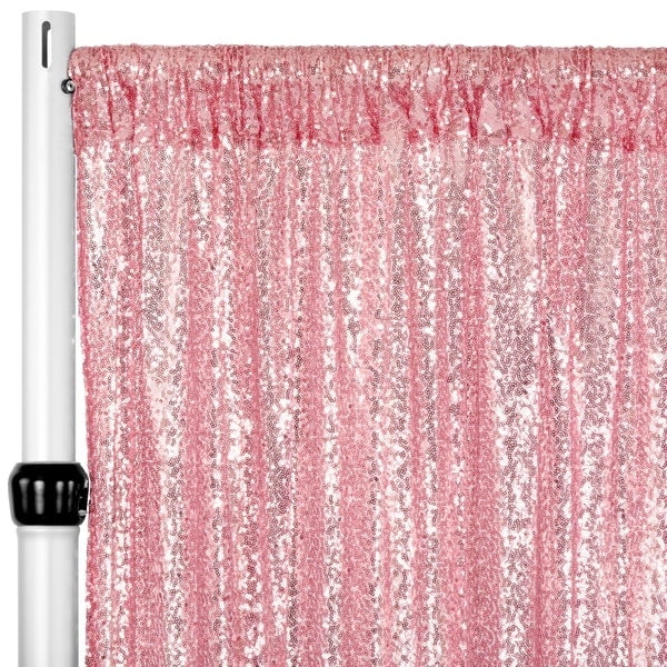 Silver Backdrop Panel 12 ft x 52 Glitz Sequin Drape 1 Pc. Silver Backdrop Panel 12 ft x 52 Glitz Sequin Drape 1 Pc.